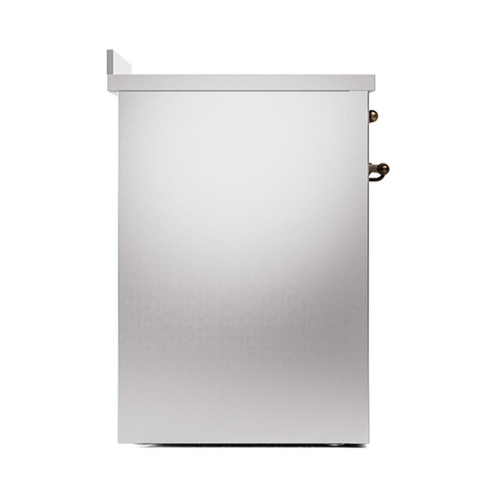 ILVE UNI304QNMPSSB Nostalgie II Noblesse 30 inch Induction Range (Solid Door, Stainless Steel, Burnished)