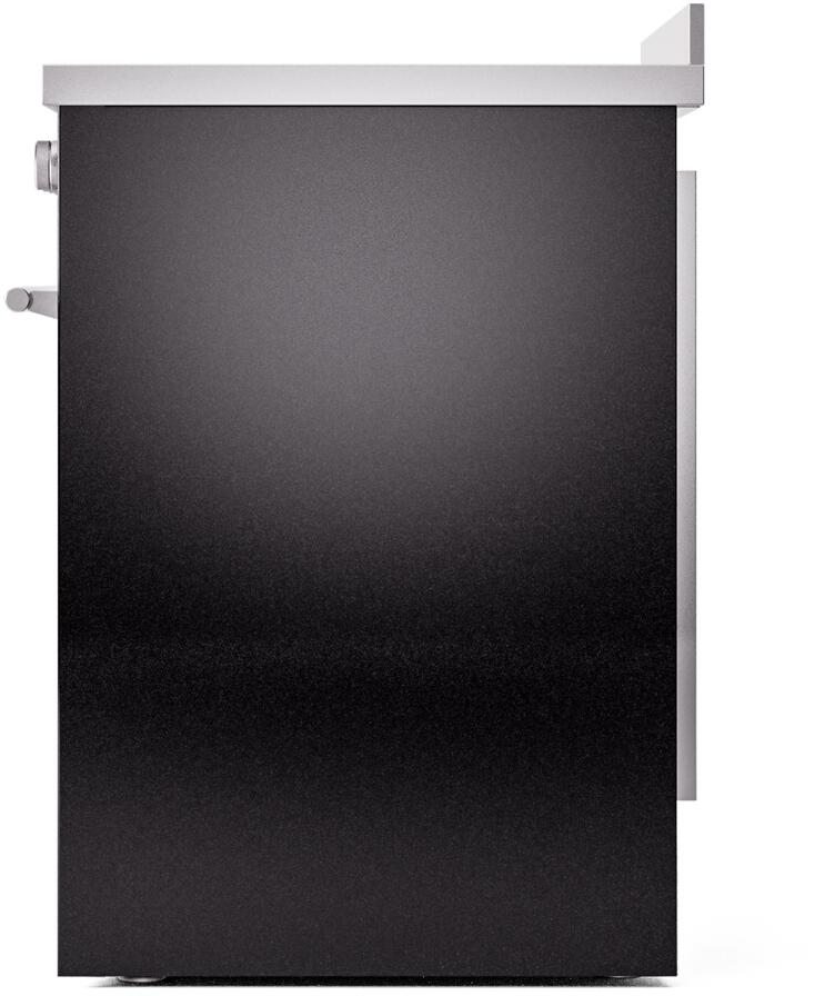 Professional Plus II 30 Inch Electric Freestanding Range in Glossy Black with Trim