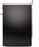 Professional Plus II 30 Inch Electric Freestanding Range in Glossy Black with Trim
