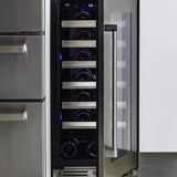 15" Wine Cooler Panel Ready Glass LH