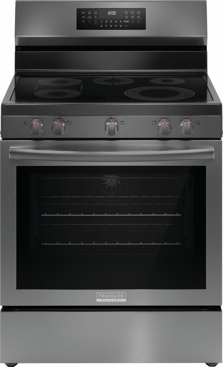 30" Rear Control Electric Range with Total Convection