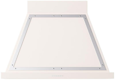 Nostalgie 36 Inch Antique White Wall Mount Convertible Range Hood