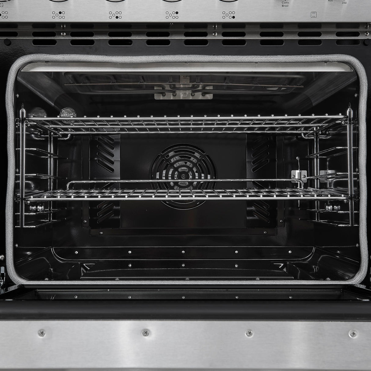 Forno Paolo 48 Inch Freestanding Electric Range, Stainless Steel, 6.7 cu.ft, True Convection Oven, Energy Efficient