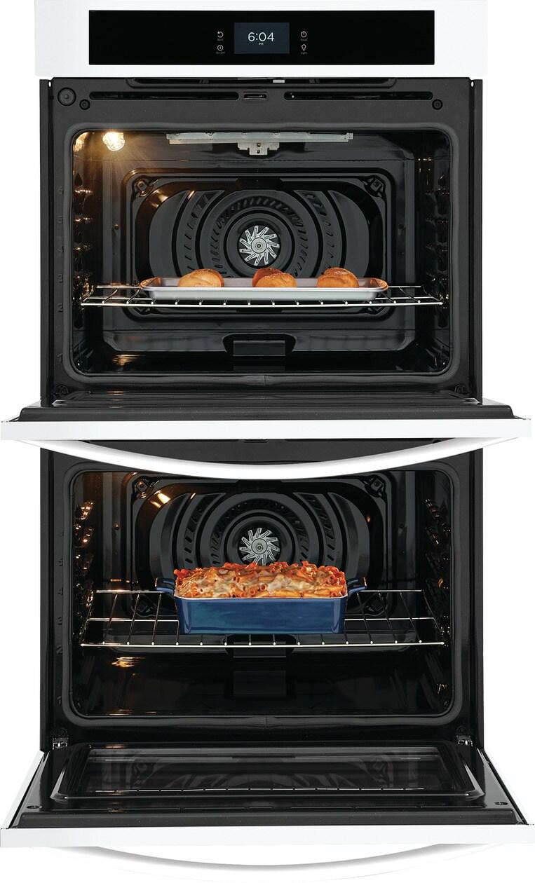 30" Double Electric Wall Oven with Fan Convection