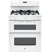 GE® 30" Free-Standing Gas Double Oven Range with Convection