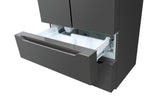 Thor Kitchen - 22.5 Cu. Ft. 4-door French Door Refrigerator With Recessed Handle In Black Stainless Steel, Counter Depth