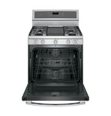 GE Profile™ Series 30" Free-Standing Gas Convection Range with Warming Drawer