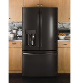 GE Profile™ Series ENERGY STAR® 22.2 Cu. Ft. Counter-Depth French-Door Refrigerator with Keurig® K-Cup® Brewing System
