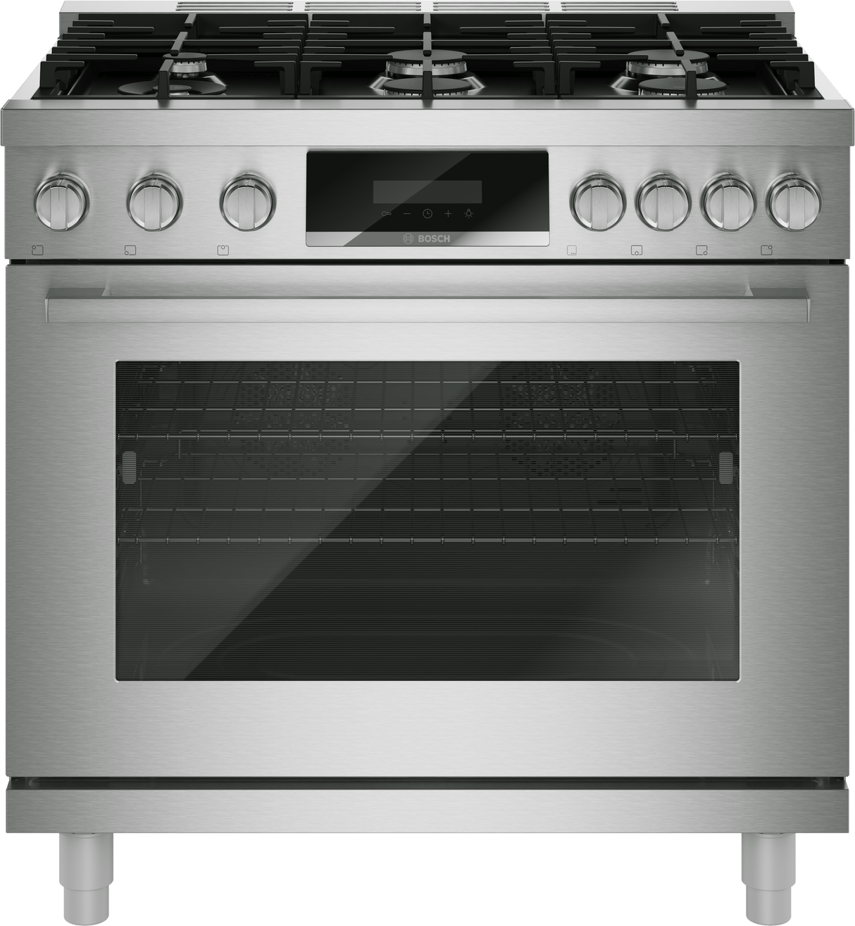 800 Series, Gas freestanding range, 36'', Stainless steel