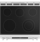 GE® ENERGY STAR® 30" Slide-In Electric Range with Crisp Mode