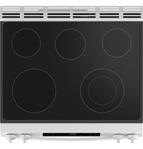 GE® ENERGY STAR® 30" Slide-In Electric Range with Crisp Mode