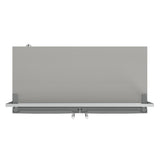 Forno Fortezza 60 Inch Convertible Refrigerator/Freezer with Trim Grill, Stainless Steel, Total No Frost, with Automatic Ice Maker