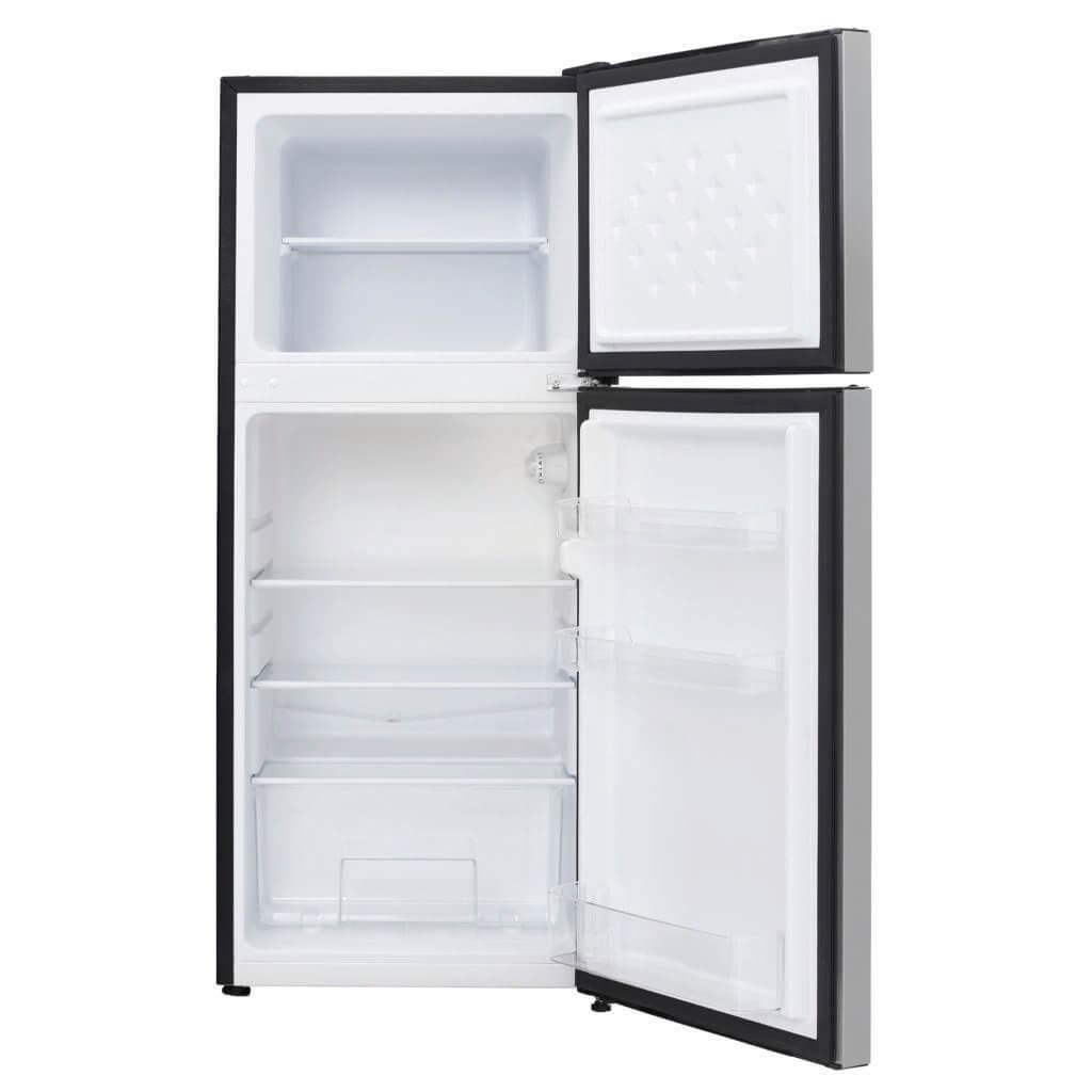 Danby 4.2 cu. ft. Compact Fridge Top Mount in Stainless Steel