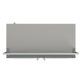 Forno Fortezza 60 Inch Convertible Refrigerator/Freezer with Modern Trim Kit, Stainless Steel, Total No Frost, with Automatic Ice Maker