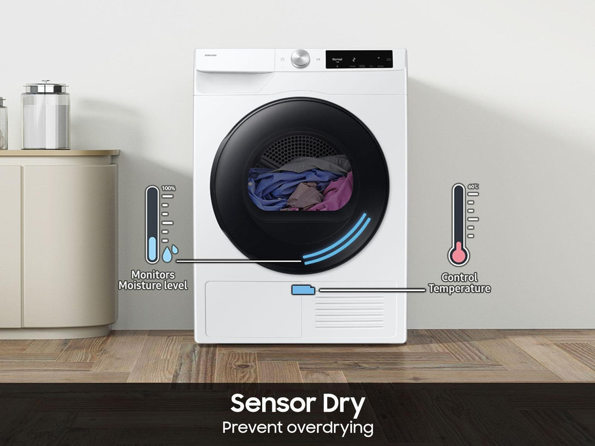 Compact Ventless Heat Pump Dryer Wi-Fi Connectivity  Energy Efficient  4.0 cu.ft.