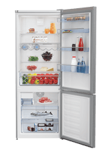27" Freezer Bottom Stainless Steel Refrigerator with Auto Ice Maker