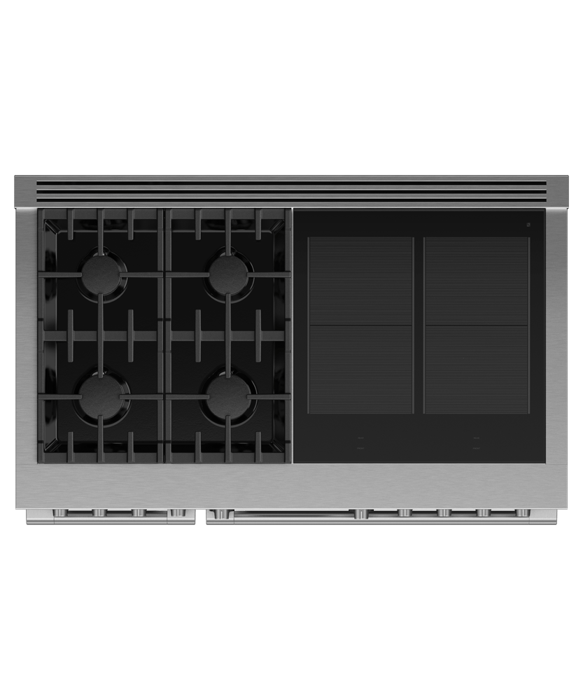 48" Series 11 Professional Dual Fuel 4 Burner + 4 Zone Induction Self-Cleaning Range