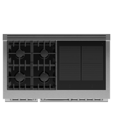 48" Series 11 Professional Dual Fuel 4 Burner + 4 Zone Induction Self-Cleaning Range