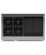 48" Series 11 Professional Dual Fuel 4 Burner + 4 Zone Induction Self-Cleaning Range
