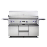 42"W. Freestanding Grill with ProSear Burner and Rotisserie, Natural Gas