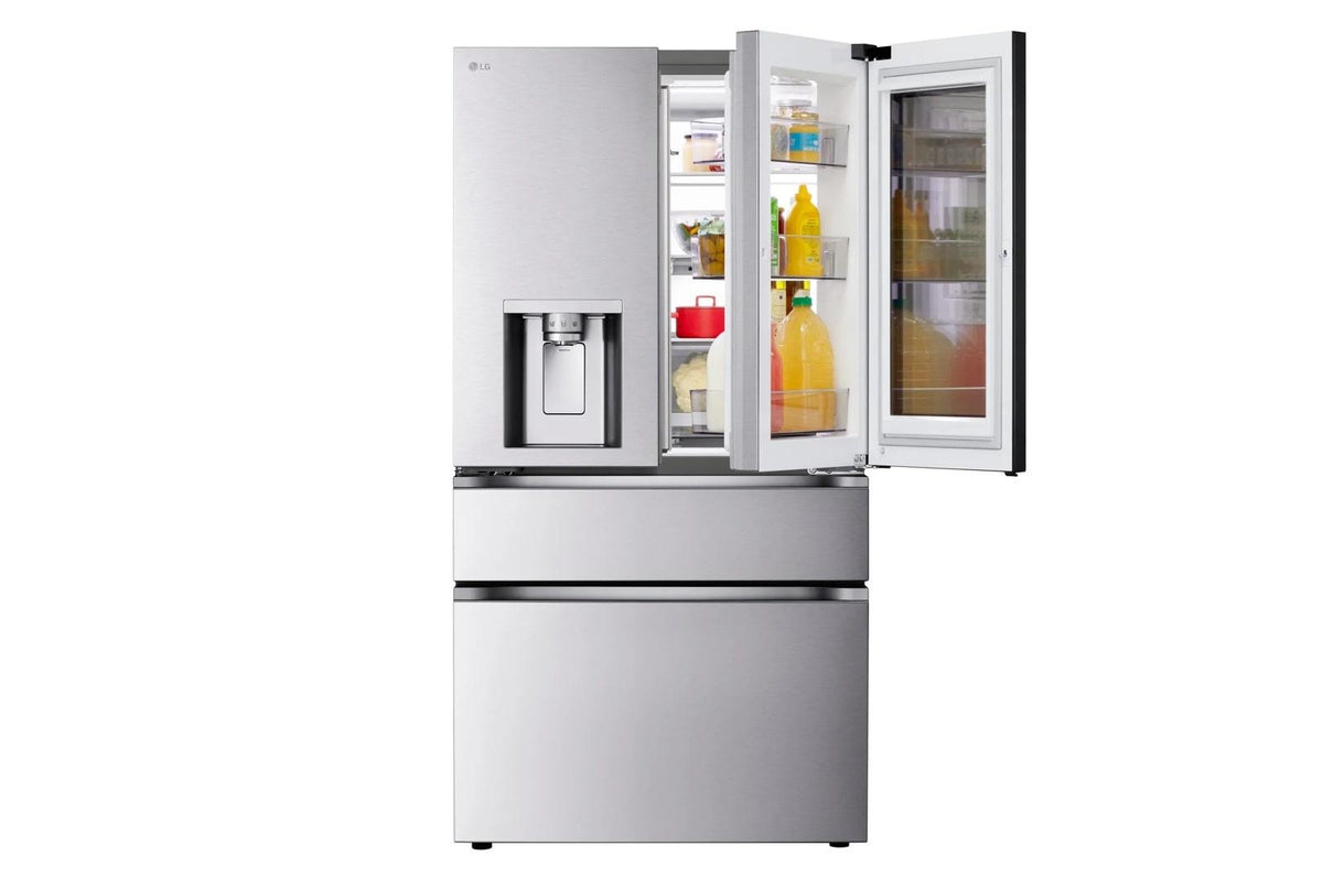 29 cu. ft. Standard-Depth MAX™ 4-Door French Door Refrigerator with Mirror InstaView® MyColor™ and Mini Craft Ice™