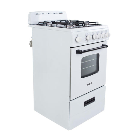 Avanti 20" Gas Range - Stainless Steel