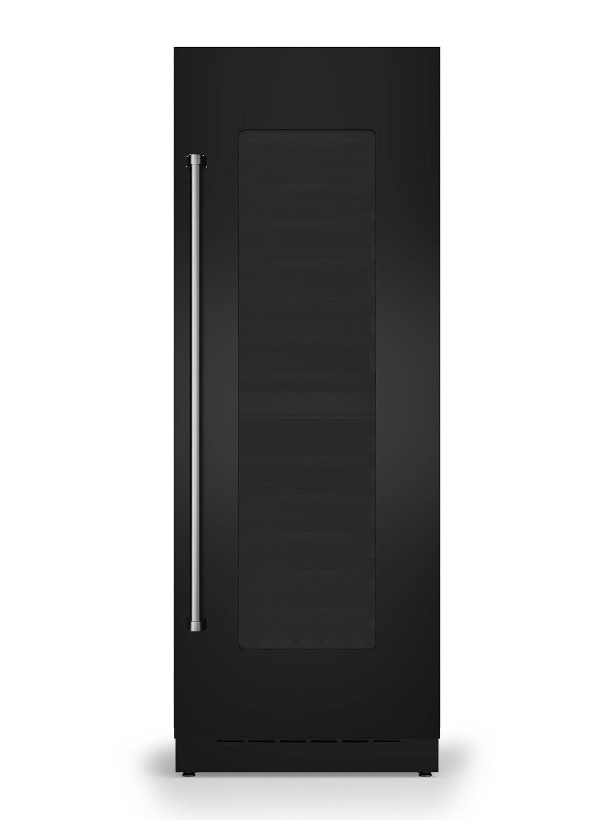 30"W. Integrated Wine Cellar Door Panel - Onyx Right Hinge