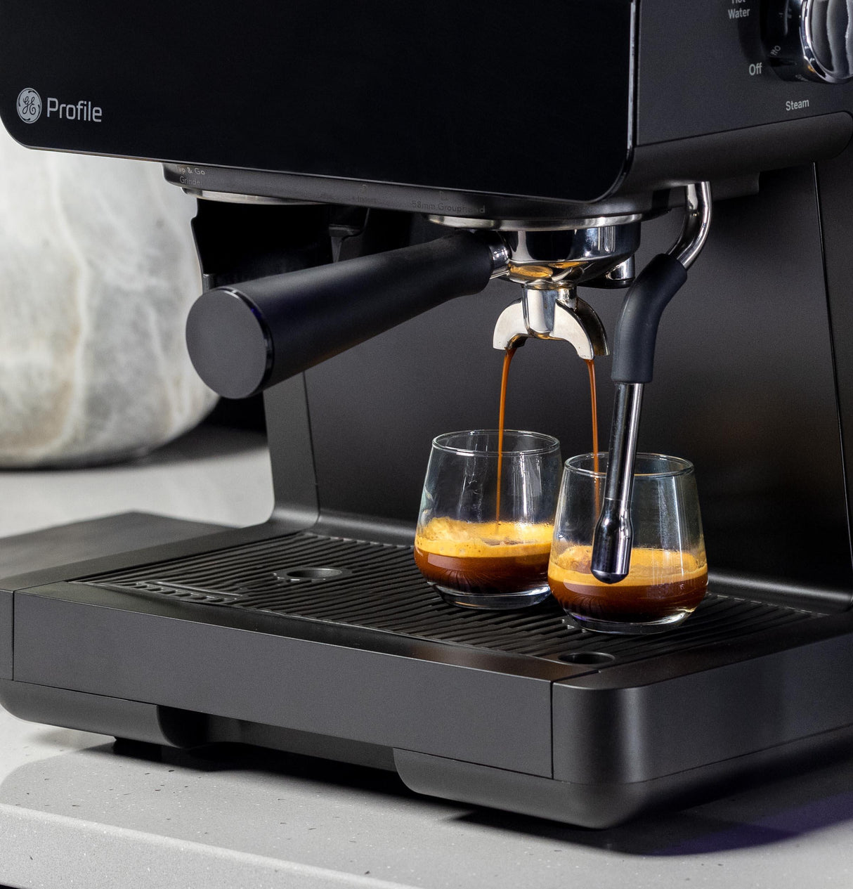 GE Profile™ Semi Automatic Espresso Machine + Frother
