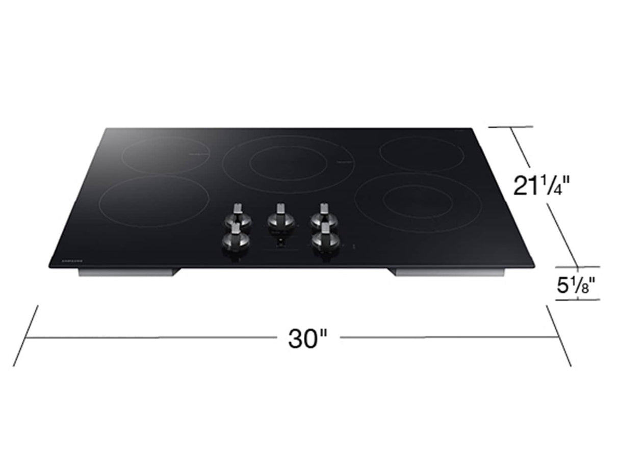 30" Electric ENERGY STAR ® Certified Cooktop with Illuminated Knobs