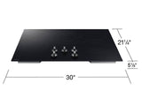 30" Electric ENERGY STAR ® Certified Cooktop with Illuminated Knobs