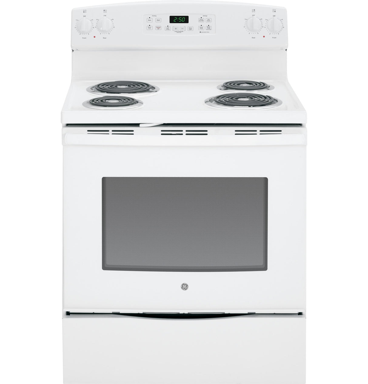 GE® 30" Free-Standing Electric Range