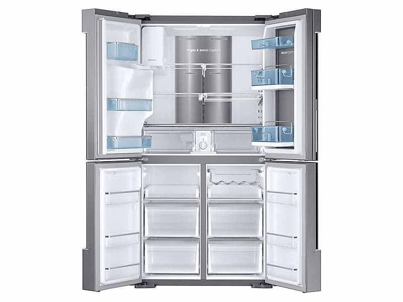 28 cu. ft. Food Showcase 4-Door Flex™ Refrigerator with FlexZone™ in Stainless Steel