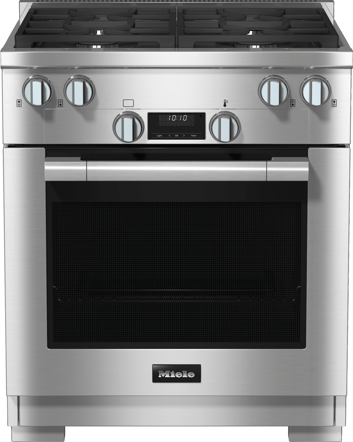 HR 1124-3 G AG Clean Touch Steel - 30" Range All-gas model with DirectSelect controls