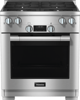 HR 1124-3 LP AG Clean Touch Steel - 30" Range All-gas model with DirectSelect controls
