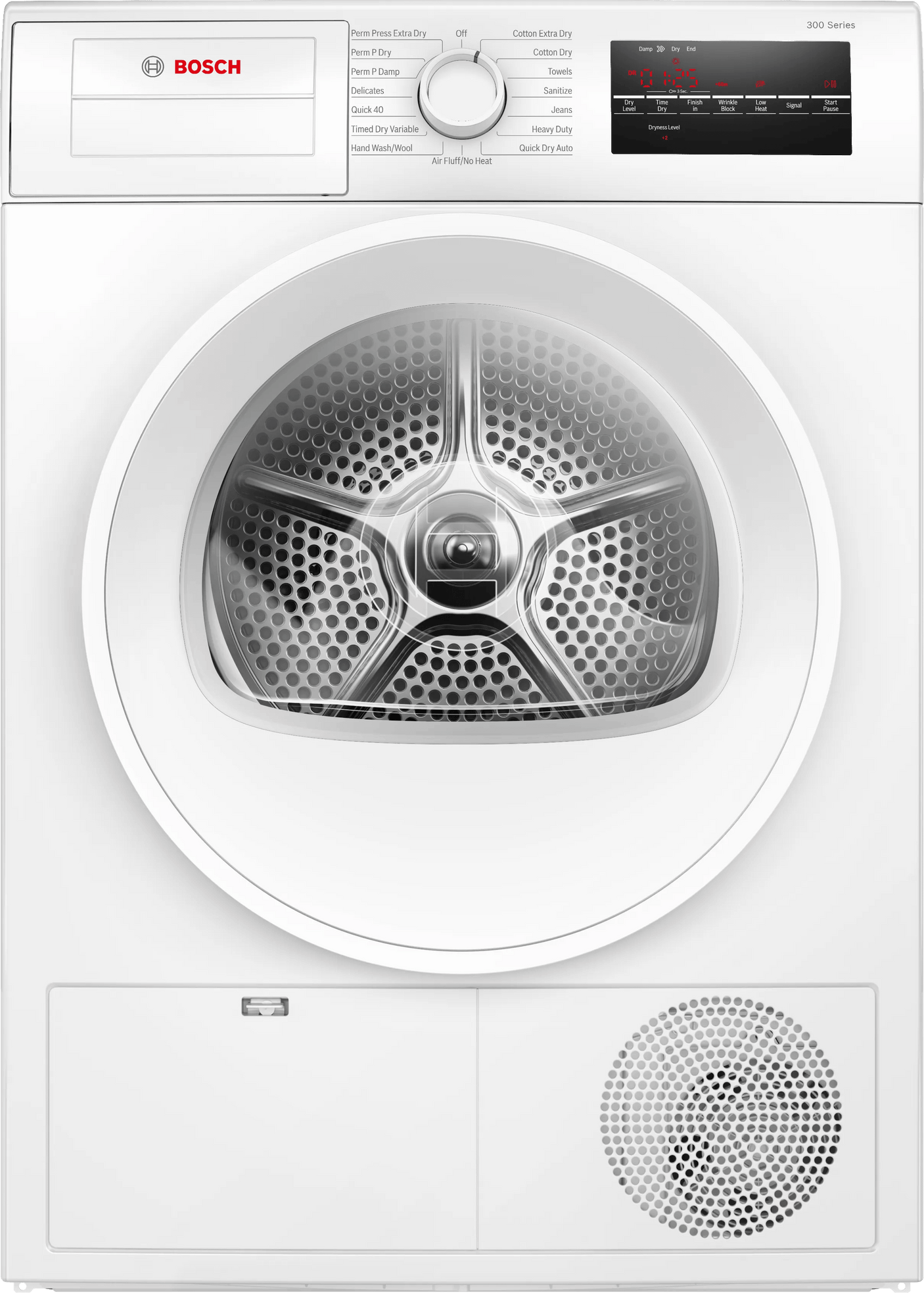 300 Series Compact Condensation Dryer White