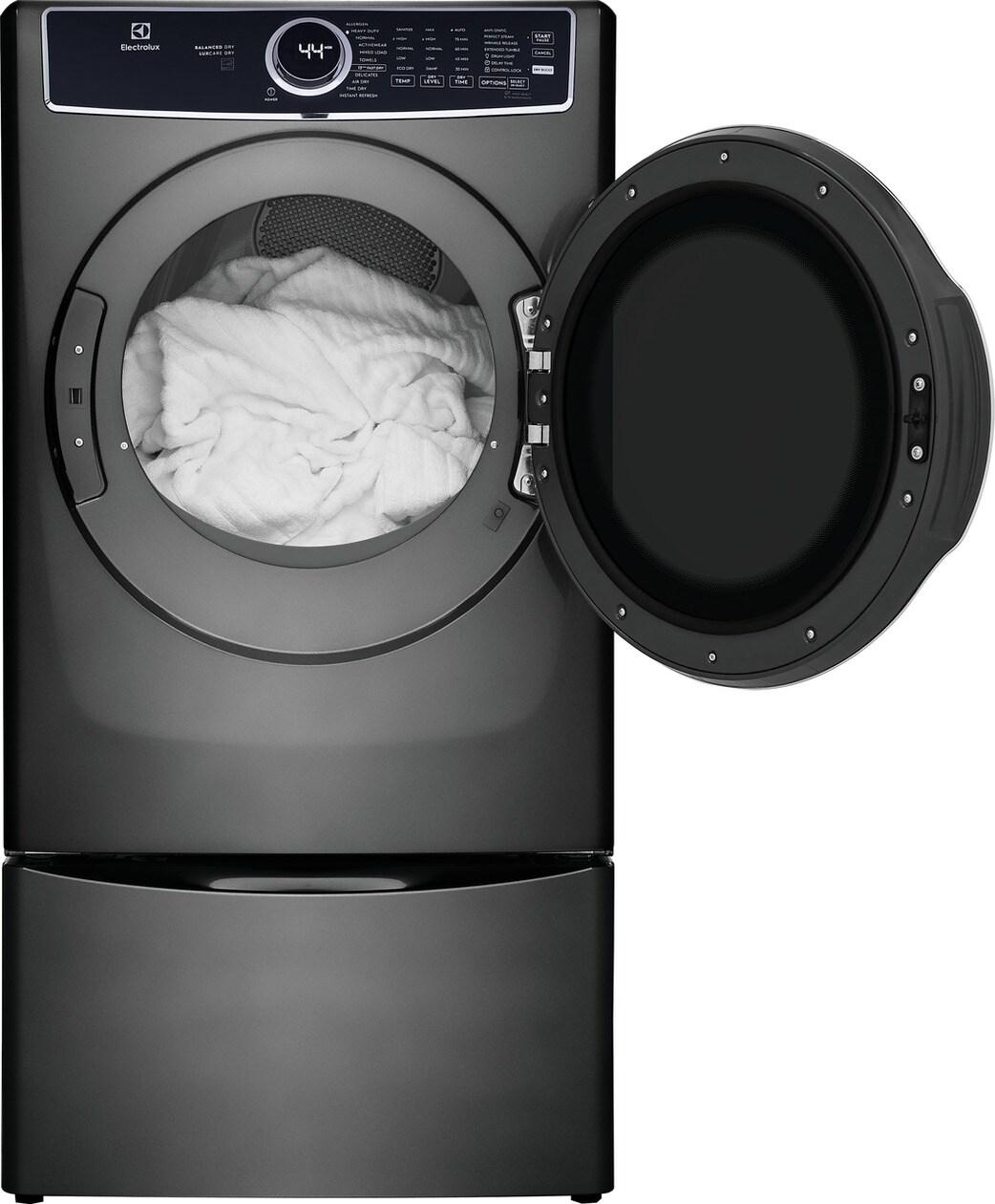 Front Load Perfect Steam™ Electric Dryer with Balanced Dry™ and Instant Refresh - 8.0 Cu. Ft.