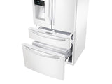 25 cu. ft. 4-Door French Door Refrigerator in White