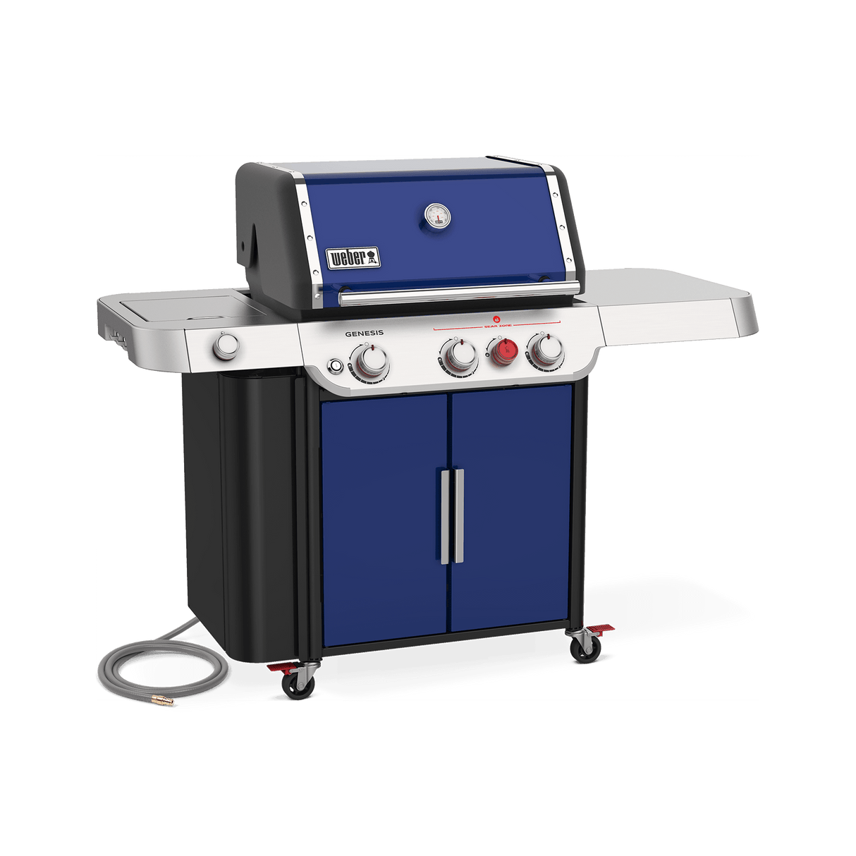 Genesis E-335 Gas Grill (Natural Gas) - Deep Ocean Blue