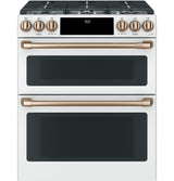 Café™ 30" Smart Slide-In, Front-Control, Dual-Fuel, Double-Oven Range with Convection