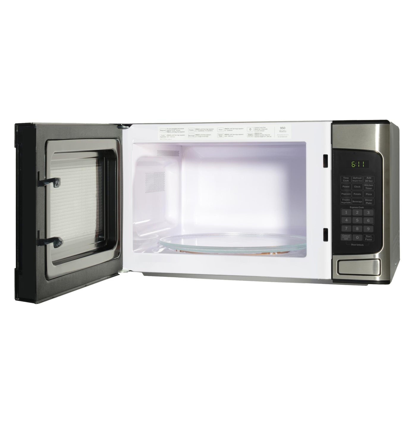 GE® 1.1 Cu. Ft. Capacity Countertop Microwave Oven