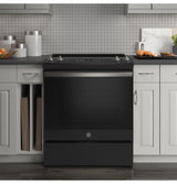 GE® 30" Slide-In Electric Range