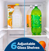 GE® 23.6 Cu. Ft. Counter-Depth Side-By-Side Refrigerator with Extra Tall Dispenser and In-Door Icemaker