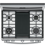 GE Profile™ Series 30" Free-Standing Gas Double Oven Convection Range