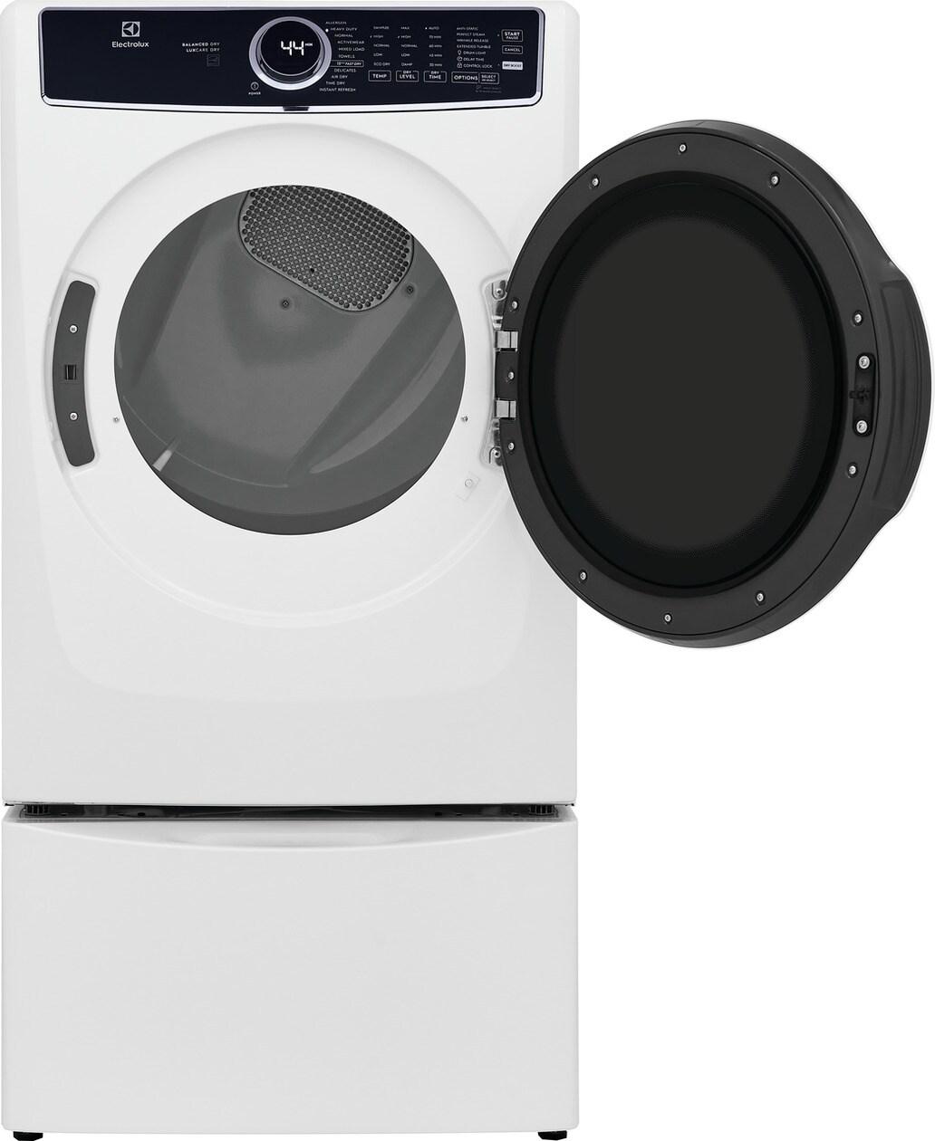 Front Load Perfect Steam™ Electric Dryer with Balanced Dry™ and Instant Refresh - 8.0 Cu. Ft.