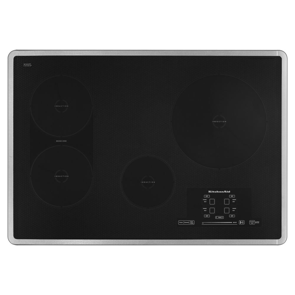 30-Inch 4 Element Induction Cooktop, Architect® Series II