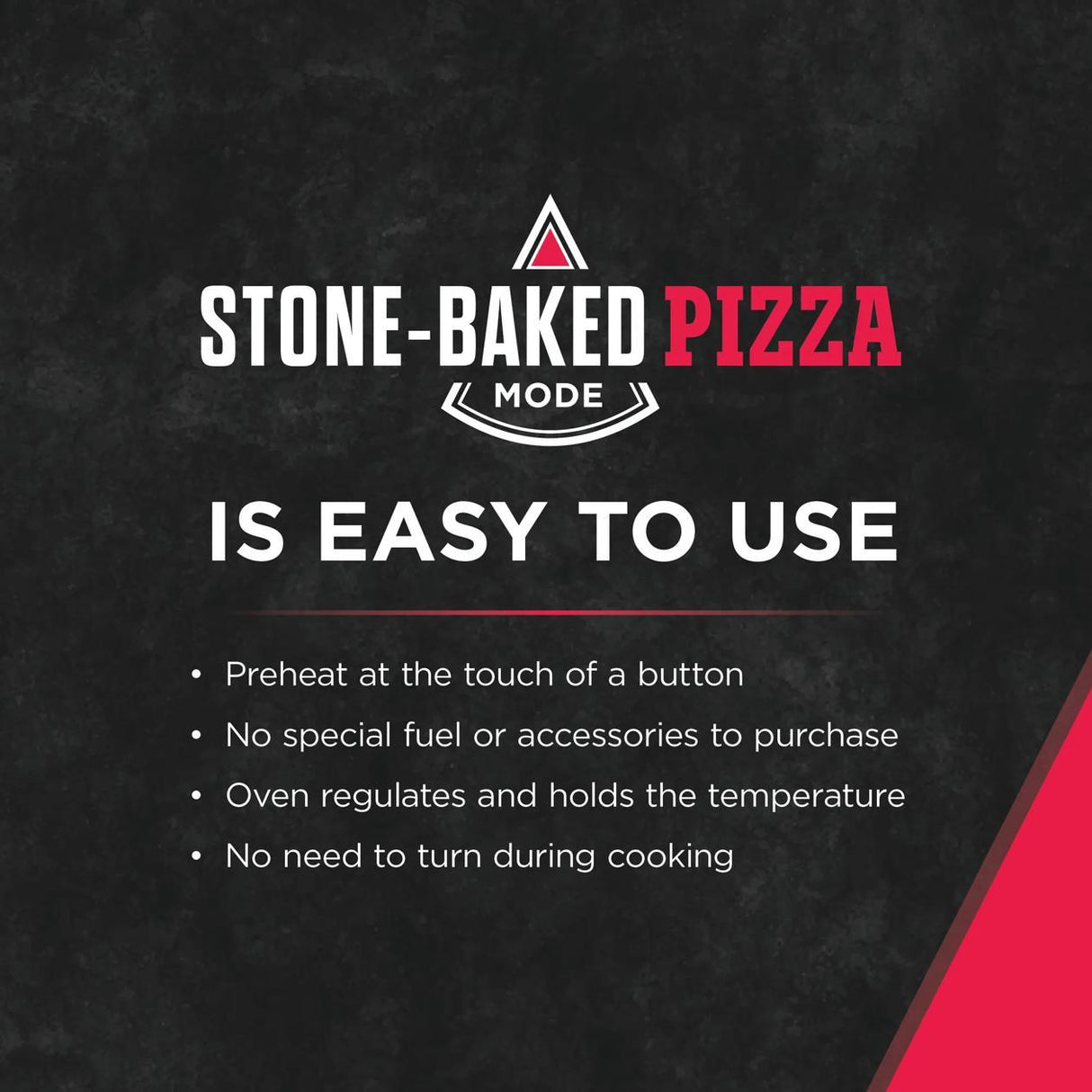 30" Electric Range with Stone-Baked Pizza
