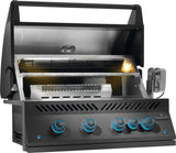 Built-In 700 Series 32 with Infrared Rear Burner , Natural Gas, Matte/Matt Black