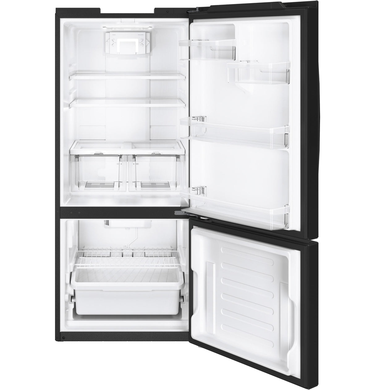 GE® ENERGY STAR® 21.0 Cu. Ft. Bottom-Freezer Refrigerator