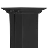 ZLINE Crown Molding in Black Stainless Steel with Built-in Bluetooth Speakers (CM6-BT-BSGL2iN)