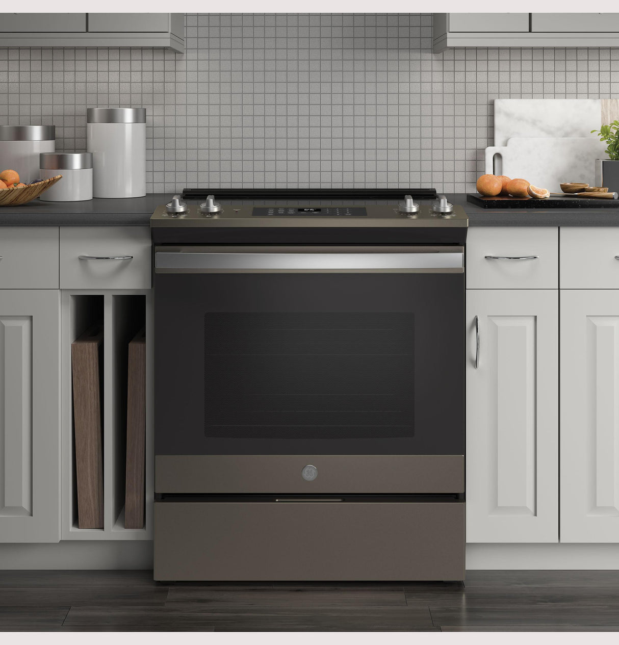 GE® 30" Slide-In Electric Range